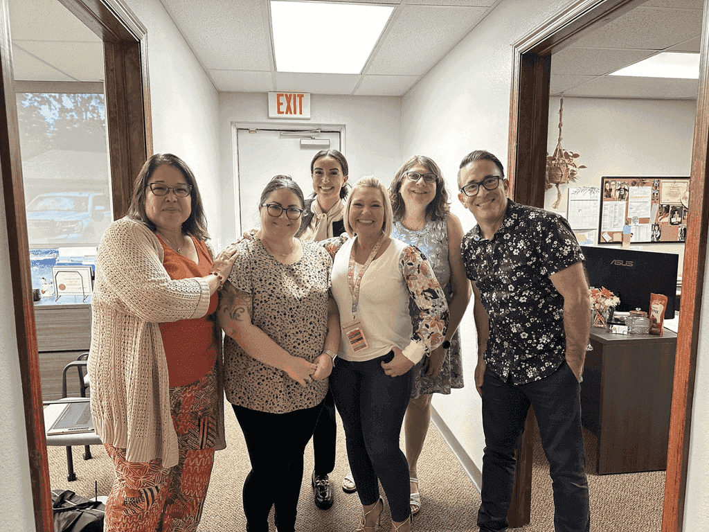 Swiftbuild founder Sabrina Dugan with Hernando County Development Services Department staff